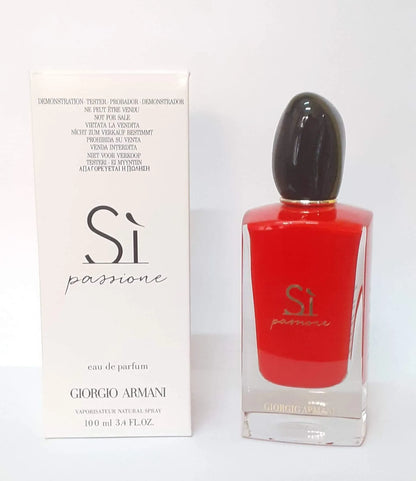 Giorgio Armani Sì Passione Eau de Parfum 100ml (Tester) in Taglia 100ml