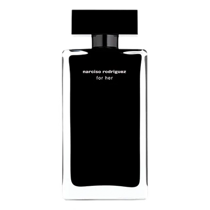 Narciso Rodriguez For Her nero Eau de Toilette 100ml (Tester) in Taglia 100ml