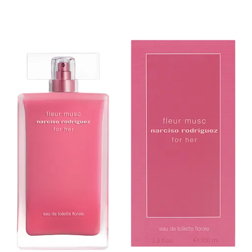 NARCISO RODRIGUEZ For Her Fleur Musc Eau De Parfum 100ml donna scatolato in Stile 100ML