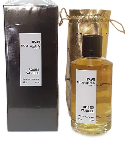 Mancera Roses Vanille Eau de Parfum 120ml (Scatolato) in Taglia 120ml